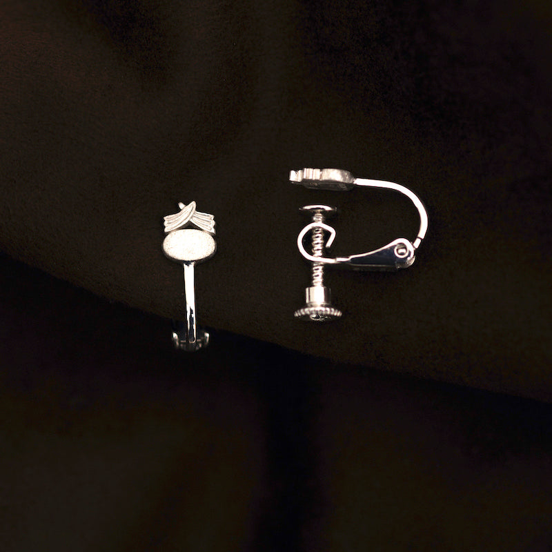 clione Earrings glossy -silver925-