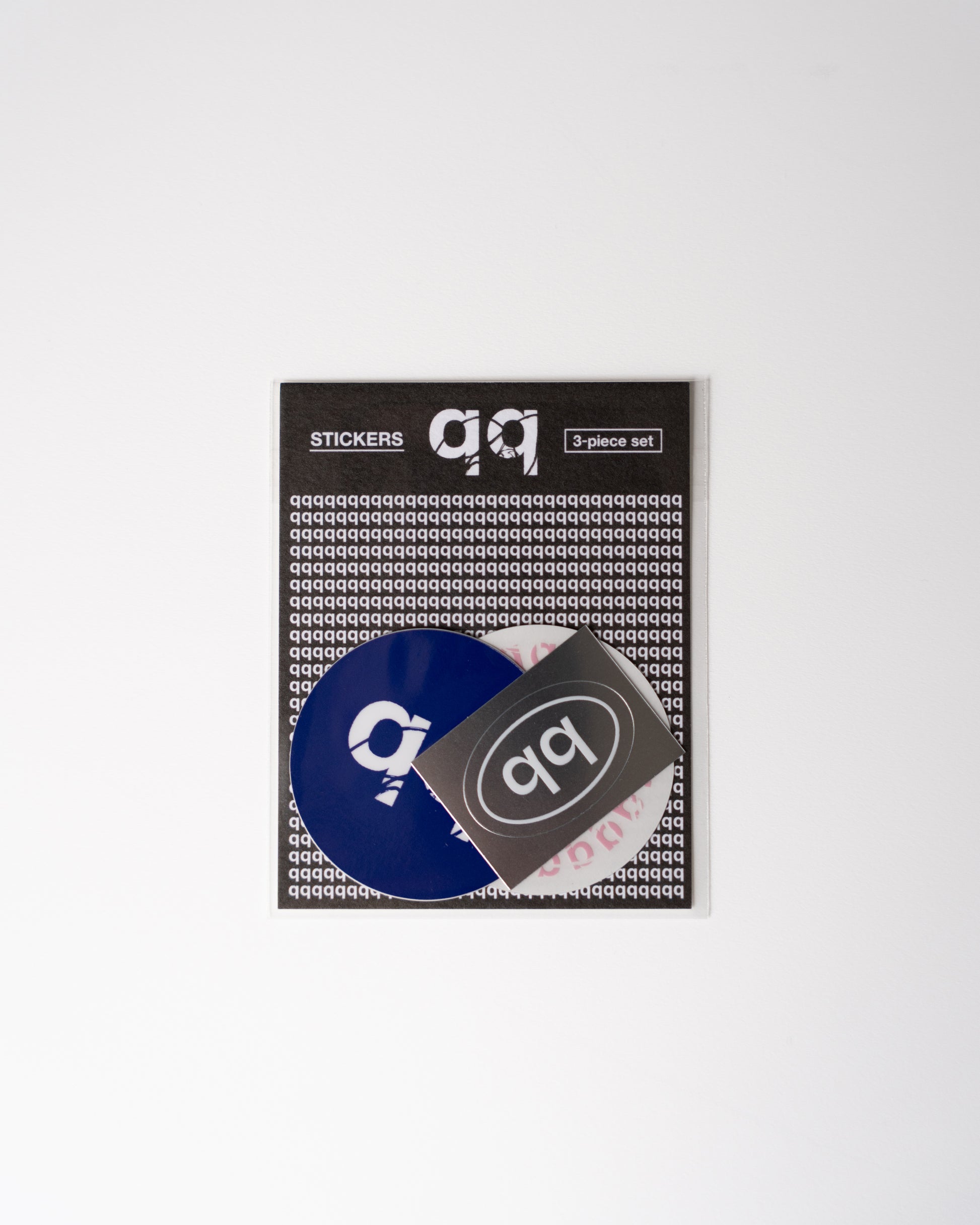 qq Stickers 3-piece set